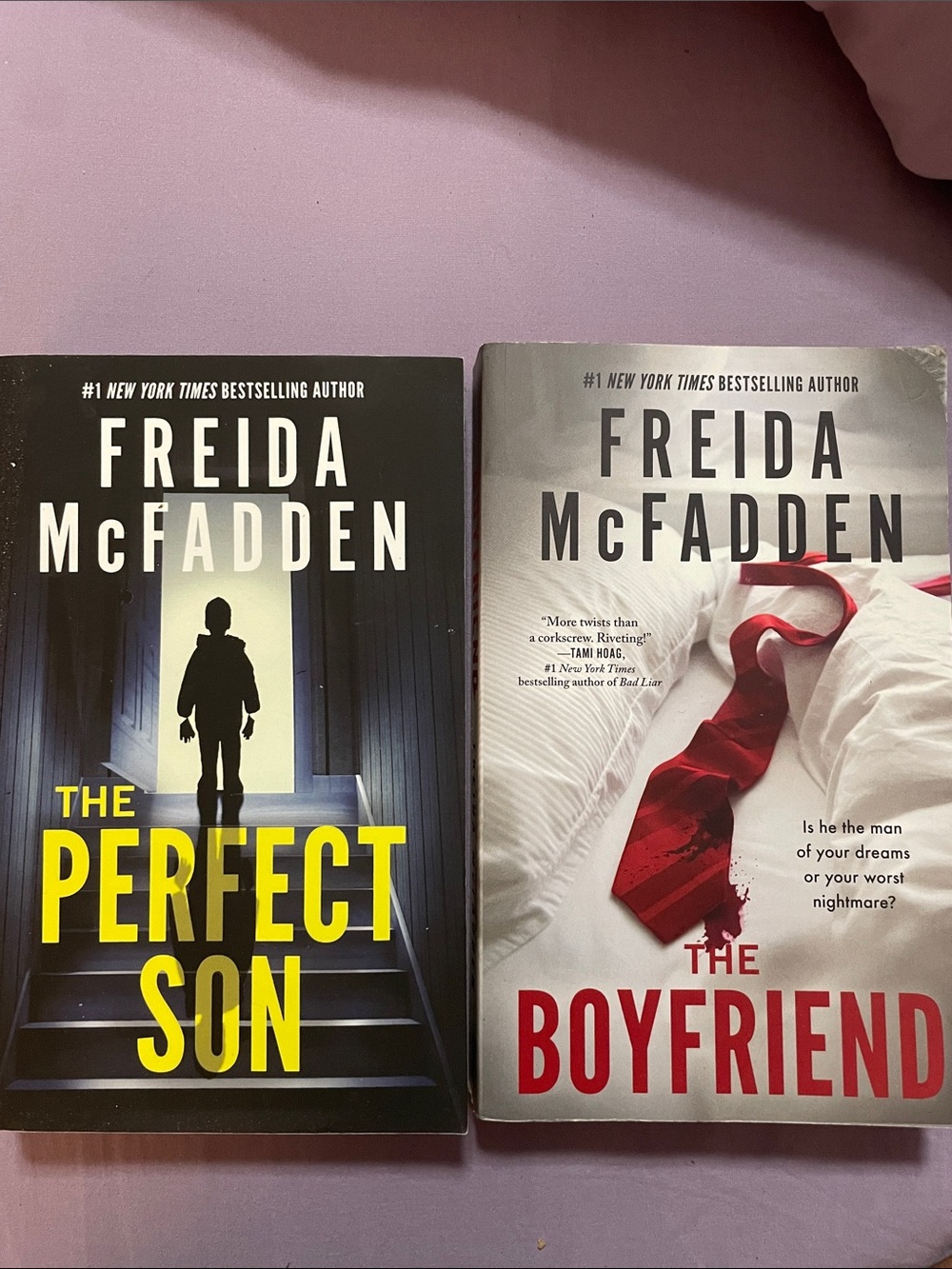 Bundle: Freida McFadden The Perfect Son and The Boyfriend